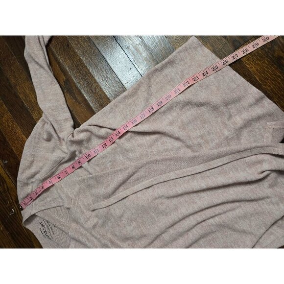 Torrid Super Soft Plush Light Pink Open Front Cardigan - Picture 8 of 10